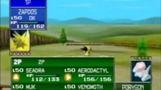Pokemon Stadium Christmas Special - Game 1 - RapTorSlevin vs. Sid18