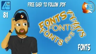 081-AFFINITY DESIGNER V2.1 -FONTS- TEEKS TIP TIME - FREE PDF 4K