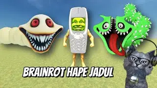 Brainrot Itali Hape Jadul & Hungry Worms Garry's Mod Android - Nextbots In Playground mod Indonesia