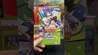 Last pack magic🪄 HUNTER X HUNTER Vol. 2 Packs! Pt. 3 #hunterxhunter #unionarena #packopening #shorts