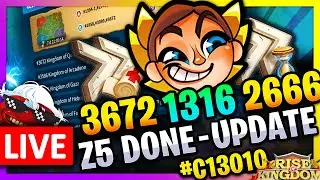 Z5 DONE - UPDATE & GRIND:  3672 • 1316 • 2666 • 2748  🔥 LIVE! 🔴 #C13010