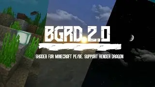 top 1 realistic shader for minecraft PE/BE [render dragon support]  | BGRD 2.0