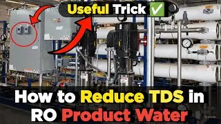 How to Reduce TDS in RO System| how to reduce water TDS Level at home| How to reduce ro pressure