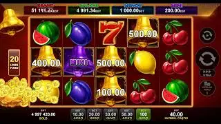 20 Super Fruits Bell Link &ndash; Juicy Spins & Big Bell Link Wins! 🍒🔔💰