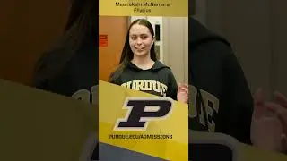 Mentored by a NASA astronaut with the College of Science at Purdue