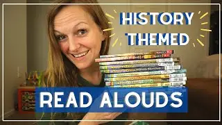 HISTORY THEMED READING BOOKS | Historical Fiction Book Haul | History Read Alouds 4th Graders