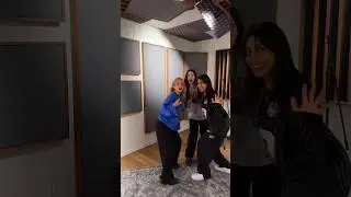 Emily, Lara, and Megan are in their athletic era 🏃🏻&zwj;♀️ #DREAMACADEMYHQ #HYBE #GEFFEN #드림아카데미