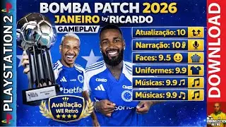 🔥 GAMEPLAY BOMBA PATCH  by Ricardo JANEIRO 2026 PS2