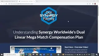 Synergy Worldwide &ndash;  Understanding Synergy Worldwide Dual Linear Mega Match Compensation Plan