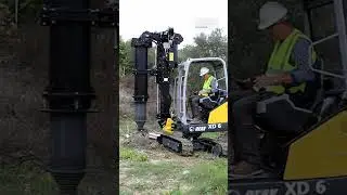 The Smallest Piling Equipment in the World #amazing #facts #shorts #trending