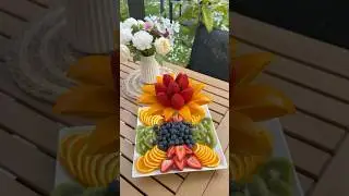 Fruits platter🫐🍓🥝🍊