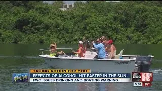 Boating safety tips amid upped boating while intoxicated patrols in Tampa Bay area