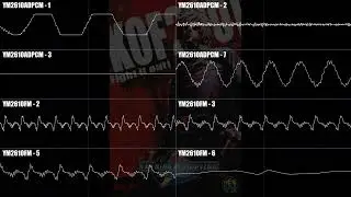 The King of Fighters 2001 - The Queen of Fighters [Neo Geo] - Oscilloscope View