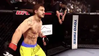 Brice Morris Vs  Gemini Ferrari Championship Match 1 UFC EA Sports (PS4)