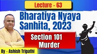 Section 101 BNS | Murder Explained | Section 300 IPC #bns #ipc