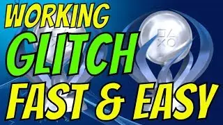 Платиновый трофей PS4 GLITCH за 5 минут &mdash; платиновый трофей PS4 EASY Fast