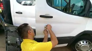 🔐Ford Transit 2016 Fitting High Security driver lock 🔐 Inlocuirea butucului stricat cu Security Lock