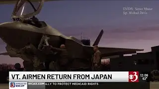 Vermont Air National Guard members return from Japan