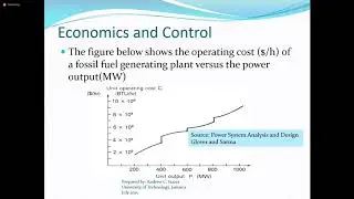 Power System - ECONOMICS & CONTROL