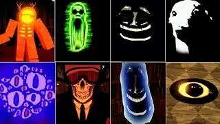 Doors On Budget All Entity Jumpscares Scenes | Doors on budget all monster