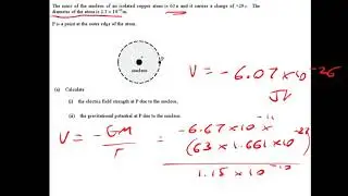 A-level Physics Electric Fields Lesson 6 Electric Field Strength