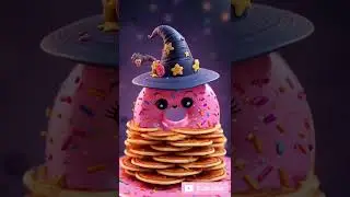 chaos..but make it sweet! 🧁🎀#CuteWitch #DonutMagic #Funny #ShortsStory