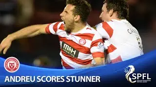 Andreu scores sensational equaliser with very last kick!
