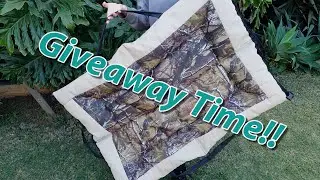 Superb carp landing mat up for grabs!