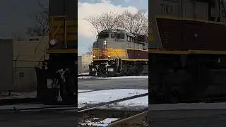 CP 7013 (Maroon & Grey) leads on CSX I165 thru Dolton!