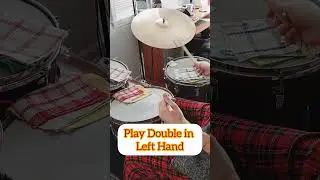 Drum Lesson! Easy Jazz Lick Variation!