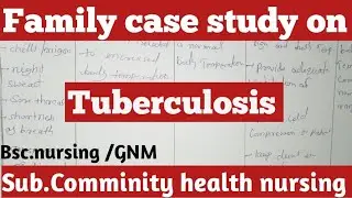 Case study on tuberculosis //Community health nursing (CHN)//for nursing students