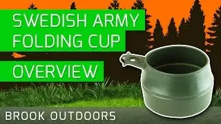 Swedish Army Folding Cup