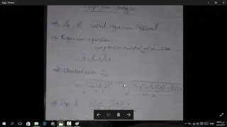 27- Chapter 6 Summary ( Correlation and Regression )