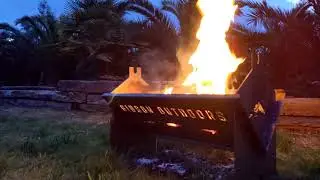 Gibson Outdoors Flat Pack Fire Pit