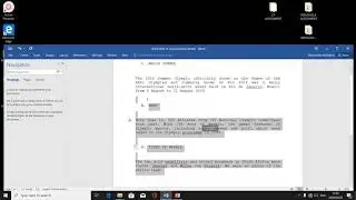 Computer Practice N4 - (Basic editing of a Word Document - Part 12) - Mr. M.H. Mahlalela