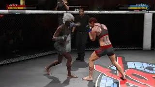 EA SPORTS UFC 4 CYBORG KO
