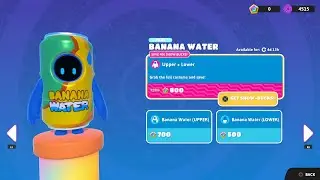 HOW TO GET BANANA WATER SKIN IN FALL GUYS!