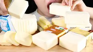 ASMR Assorted BUTTER | No Talking Eating Sounds Mukbang