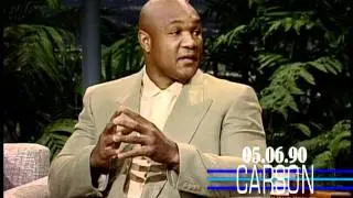 George Foreman Talks About Joe Frazier on Johnny Carson's Tonight Show