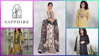 Sapphire Luxury Summer Lawn Collection 2020