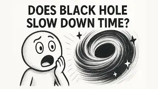 Why Does a Black Hole Slow Down Time?