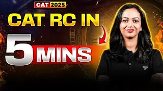 CAT RC in 5 Mins: Quick & Effective Hacks! ⚡📚