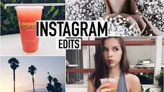 HOW I EDIT MY INSTAGRAM PICTURES | white theme