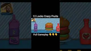 12 Locks Crazy Fruits Level 4#12LocksCrazyFruits #game #puzzle #gaming #gameplay #12locks #shorts
