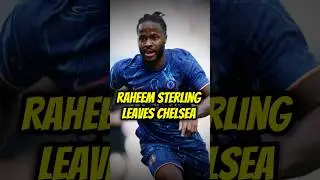 Raheem Sterling leaves Chelsea #raheemsterling #chelseafc #premierleague #football