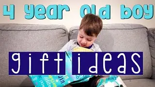 BEST gifts for a 4 year old BOY | gift ideas 4 year old boy