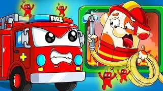 Desaf&iacute;o De Fuego! El Perro Valiente Al Rescate 🔥| Dibujos Animados