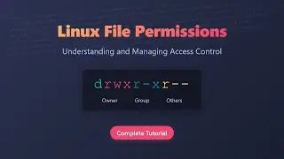Linux File Permissions Explained: A Beginner's Guide to rwx, chmod, and Security!