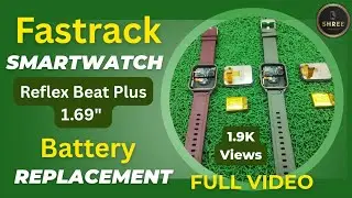 Fastrack Smartwatch Battery Replacement | No Charge | Dead Solution |#fastrackwatch #video #battery