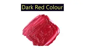 Dark Red Colour - How To Make Dark Red Colour - Satisfying Video
